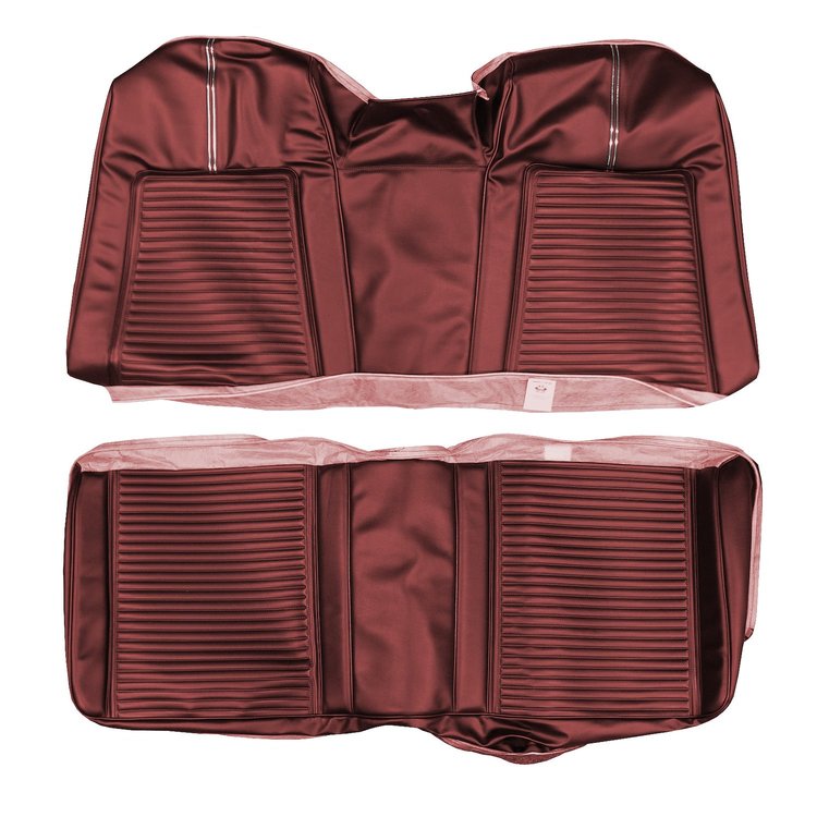 AA66CF00040520 66 SPORT FURY HARDTOP REAR - METALLIC RED