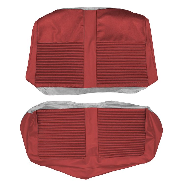 AA66CL00060532 66 DART 270 CONVERTIBLE REAR BENCH - RED/CRIMSON RED