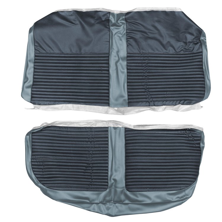 AA66CL00080327 66 DART 270 HTP/SEDAN REAR BENCH - MET NAVY/LT MET BLUE