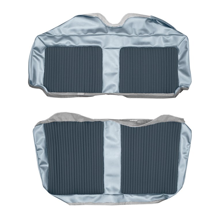 AA66CR20080327 66 BELVEDERE II HARDTOP REAR - METALLIC NAVY/LIGHT MET. BLUE