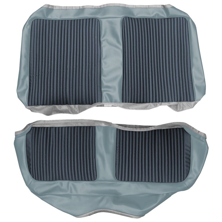 AA66CR20084327 66 BELVEDERE II 4DR. SEDAN REAR - MET NAVY/LIGHT MET BLUE