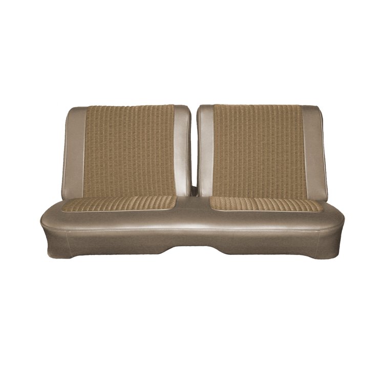 AA66CR2C028725 66 BELVEDERE II SPLIT BENCH - GOLD CLOTH/ LIGHT GOLD