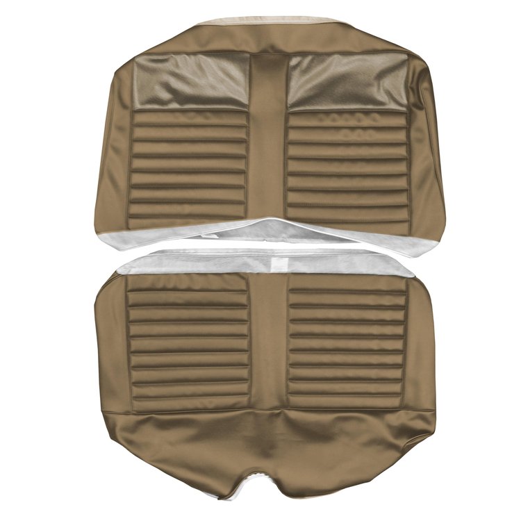 AA66CV00050661 66 VALIANT SIGNET CONV. REAR BENCH - LIGHT GOLD/GOLD