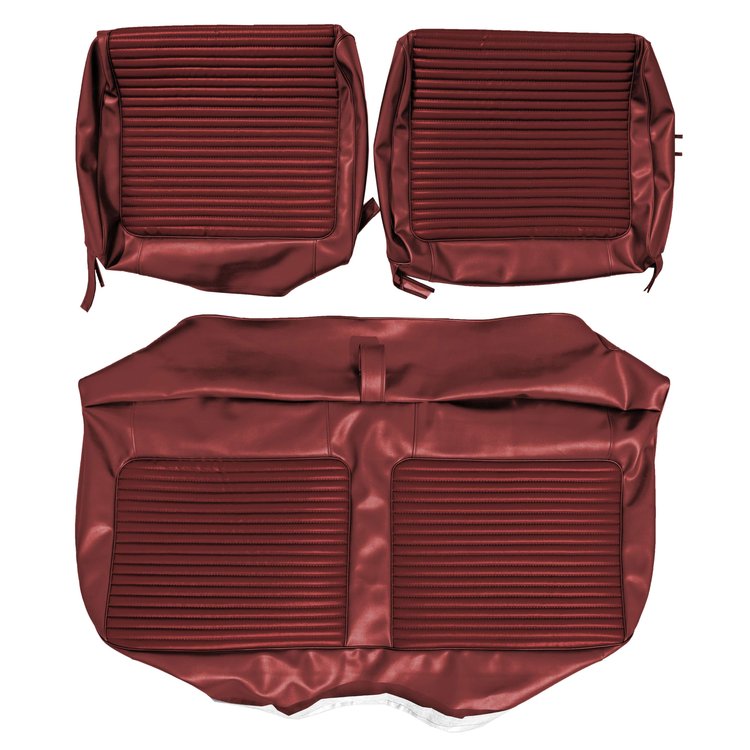 AA66CW00020523 66 CORONET SPLIT BENCH - DARK RED/METALLIC RED