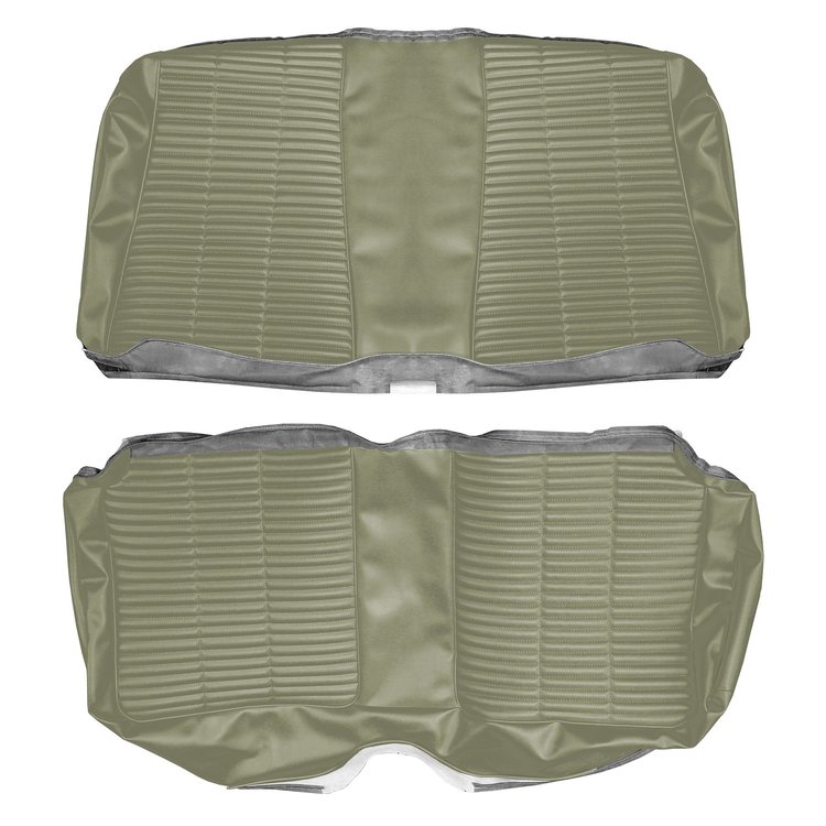 AA66CW00040420 66 CORONET HARDTOP REAR BENCH CITRON