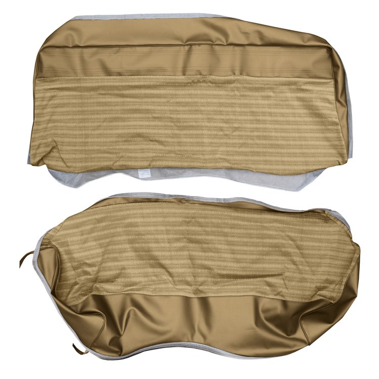 AA66CWDC080869 66 CORONET DLX CLOTH REAR SEAT GOLD/GOLD/LIGHT GOLD