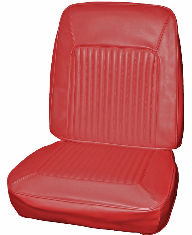 AA67CB00010520 67 BARRACUDA BUCKETS - METALLIC RED
