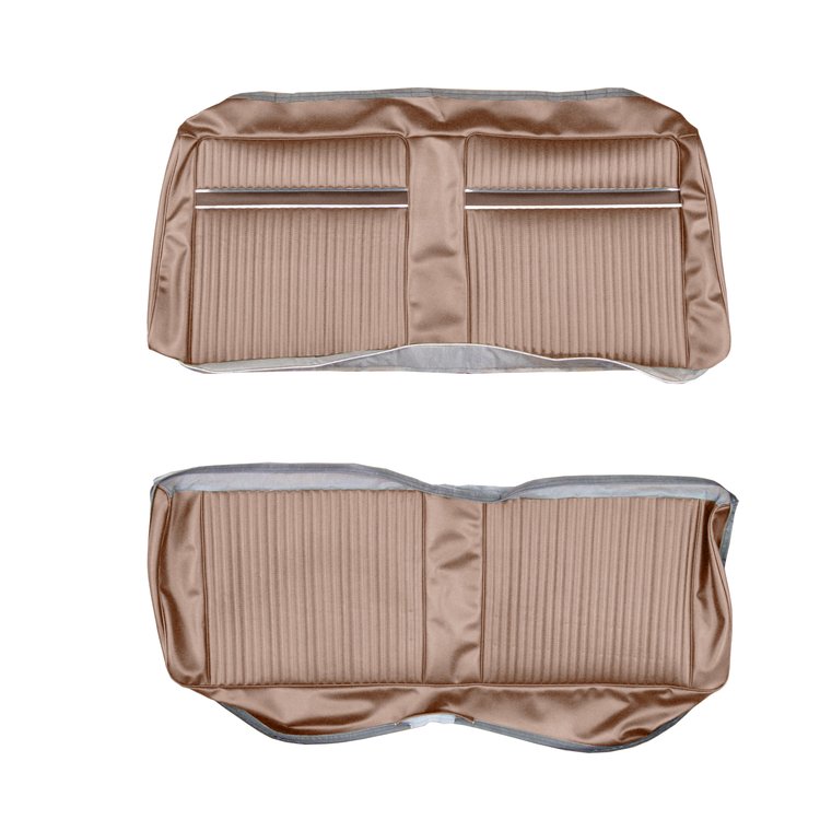 AA67CF00048627 67 SPORT FURY/FURY III HARDTOP REAR - COPPER W/DK COPPER