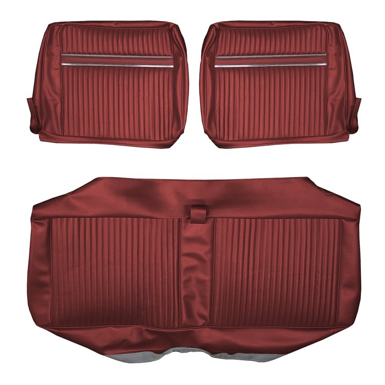 AA67CF30020520 67 FURY III SPLIT BENCH - METALLIC RED