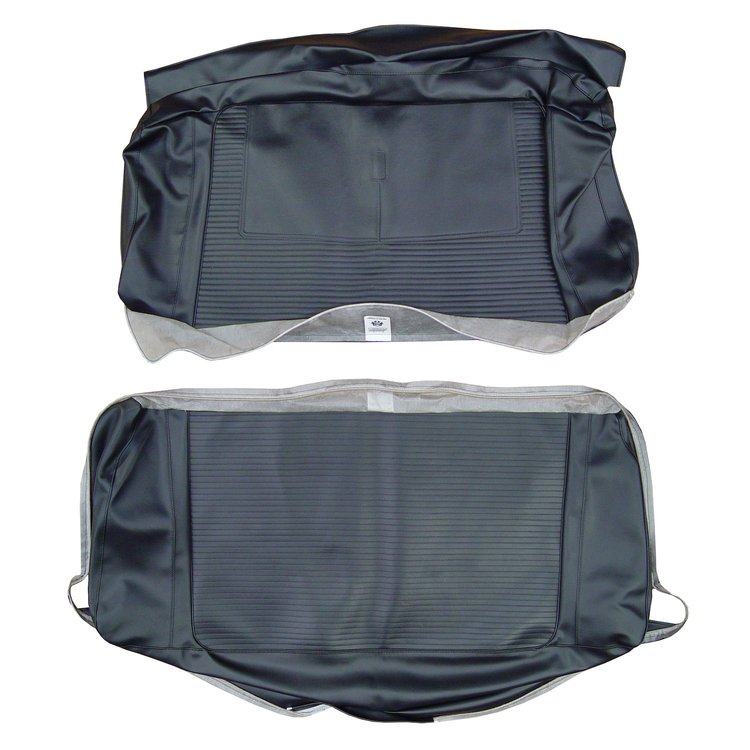AA67CL00056100 67 DART GT CONVERTIBLE REAR BENCH - BLACK