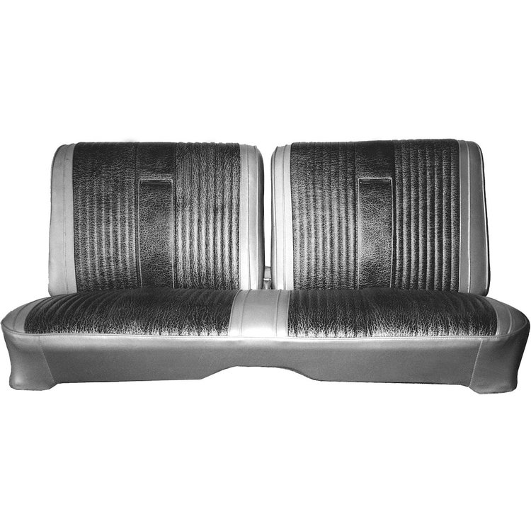 AA67CRBA020100 67 BELVEDERE II SPLIT BENCH - BLACK