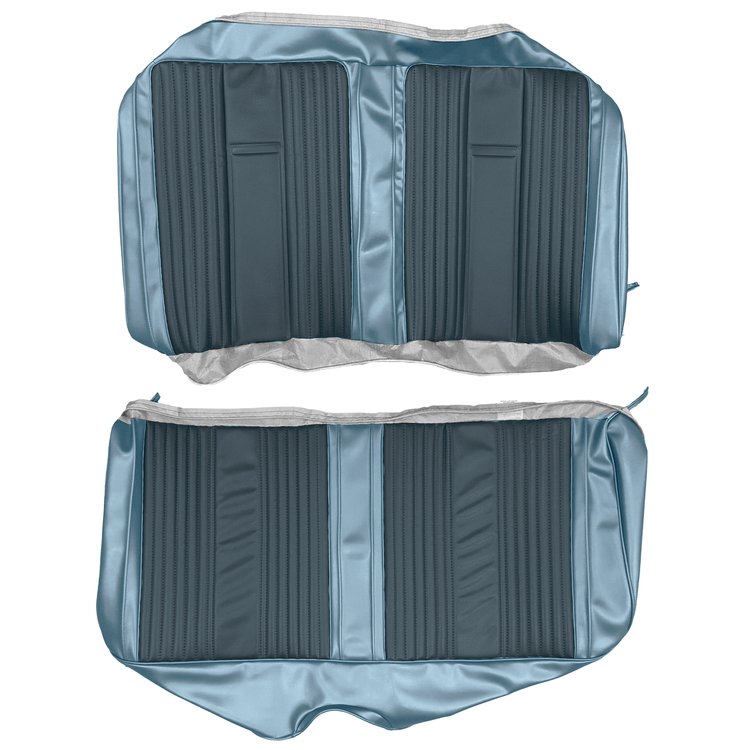 AA67CRBA060327 67 BELVEDERE II CONV. REAR - METALLIC NAVY/LIGHT MET. BLUE