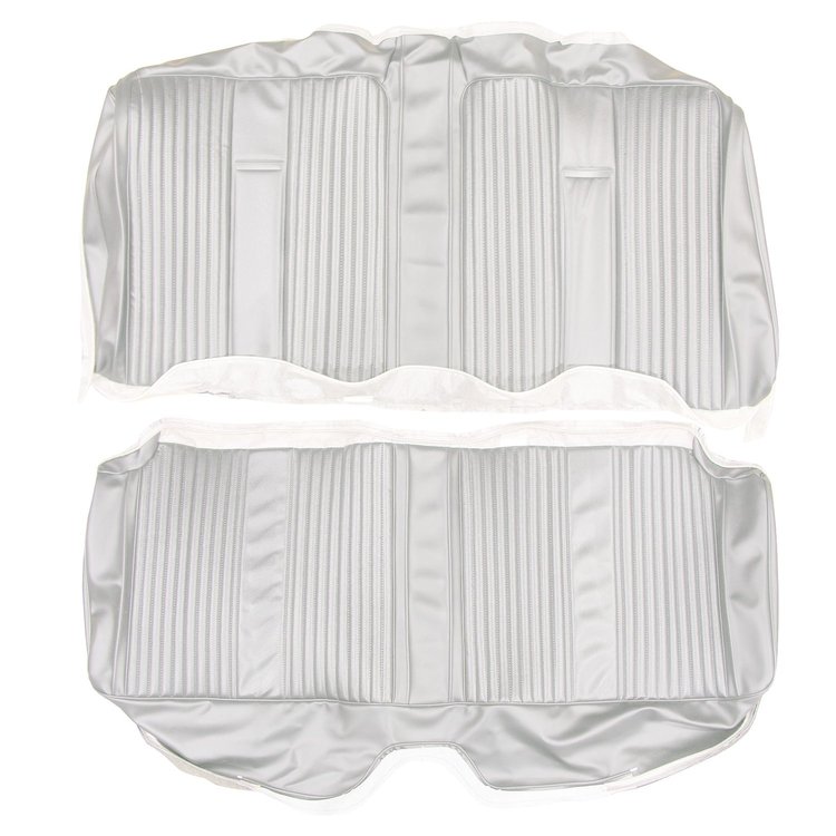 AA67CRBA080202 67 BELVEDERE II HARDTOP REAR - PEARL WHITE