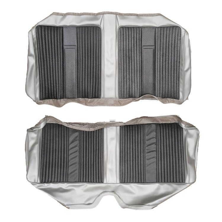 AA67CRBR080107 67 BELVEDERE II SILVER SPECIAL HTP REAR - BLACK&SILVER/SILVER
