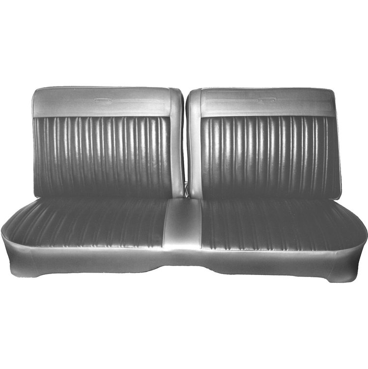 AA67CW00020100 67 CORONET FRONT SPLIT BENCH - BLACK