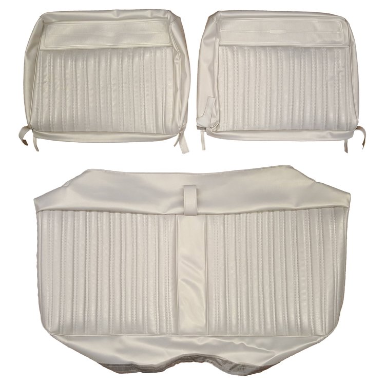 AA67CW00020202 67 CORONET FRONT SPLIT BENCH - PEARL WHITE