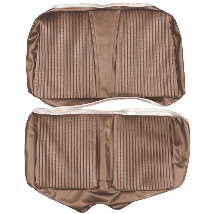 AA67CW00050620 67 CORONET CONV REAR BENCH - COPPER