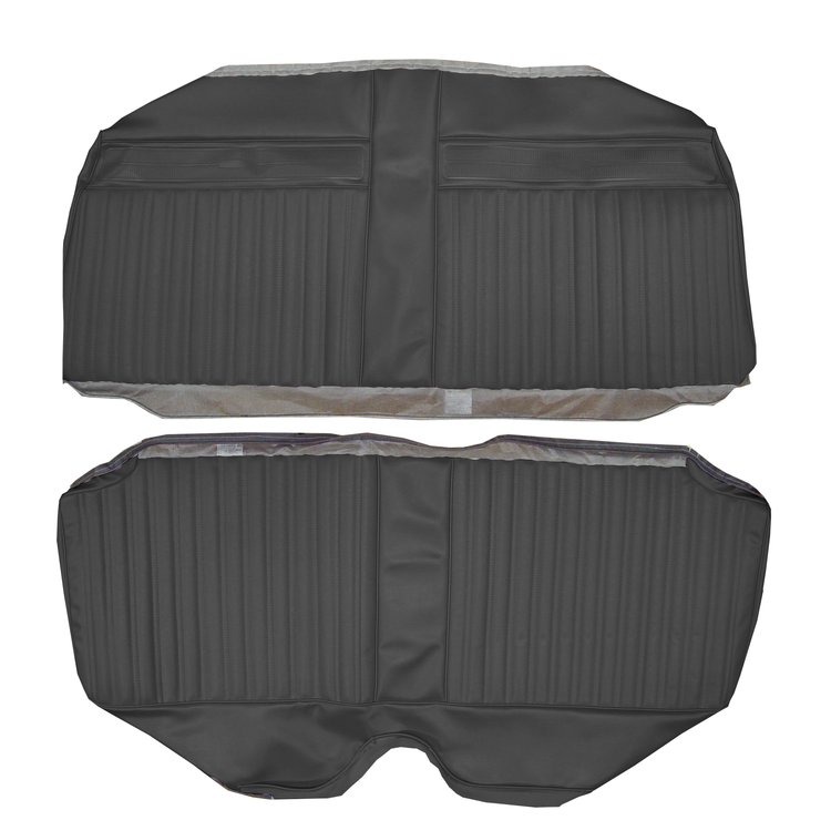 AA67CW00080100 67 CORONET HARDTOP REAR BENCH BLACK