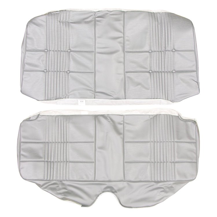 AA68CBD0040202 68 BARRACUDA DLX REAR BENCH - PEARL WHITE
