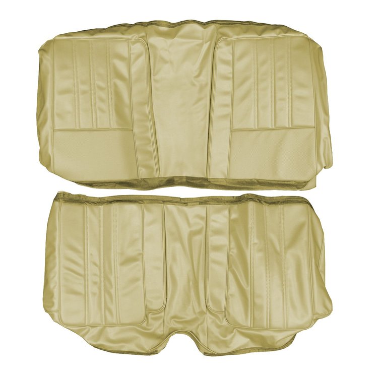 AA68CBD0040636 68 BARRACUDA DLX REAR BENCH - EMBER GOLD