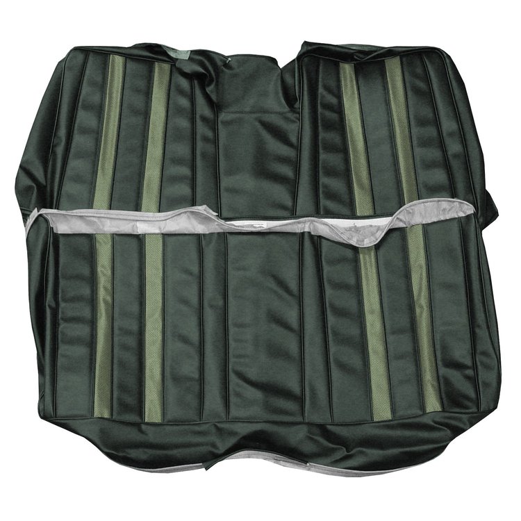 AA68CF00040431 68 SPORT FURY HARDTOP REAR - DARK GREEN W/ LT GREEN ACCENT