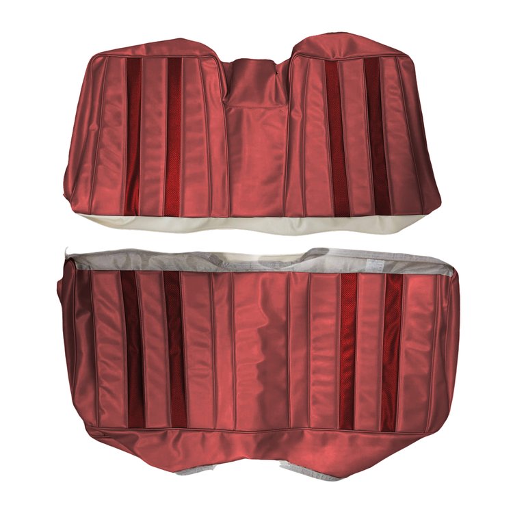 AA68CF00050527 68 SPORT FURY CONV. REAR - MET RED W/ MET MAROON ACCENT