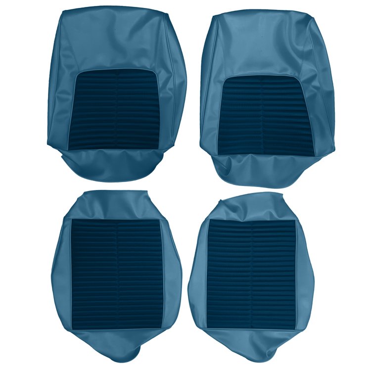 AA68CM00010328 68 300/NEWPORT NON-RECLINING BUCKETS - BLUE/DARK MET. BLUE