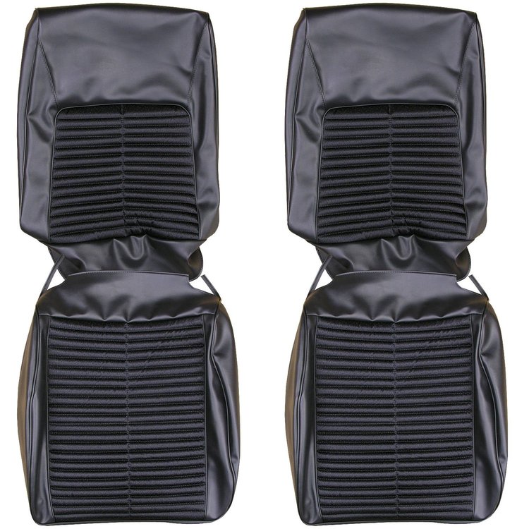 AA68CMC0010891 68 300/NEWPORT NON-RECLINING BUCKETS- BLACK CLOTH/BLACK