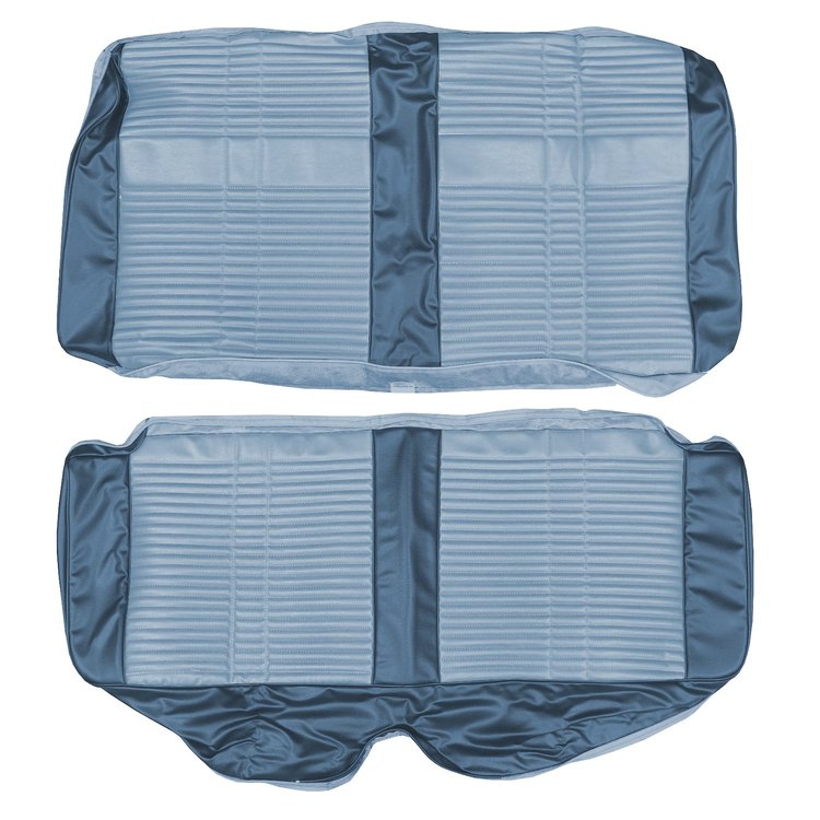 AA68CRP0080351 68 SATELLITE/ROADRUNNER DECOR HTP REAR - LT BLUE/DK BLUE
