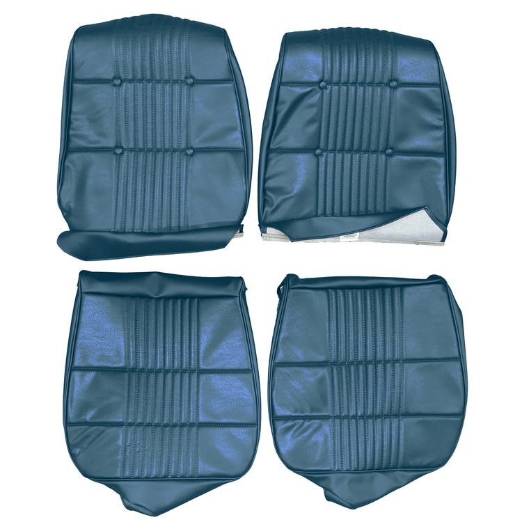 AA68CW00010351 68 CORONET FRONT BUCKETS - LIGHT MET BLUE/DARK MET BLUE