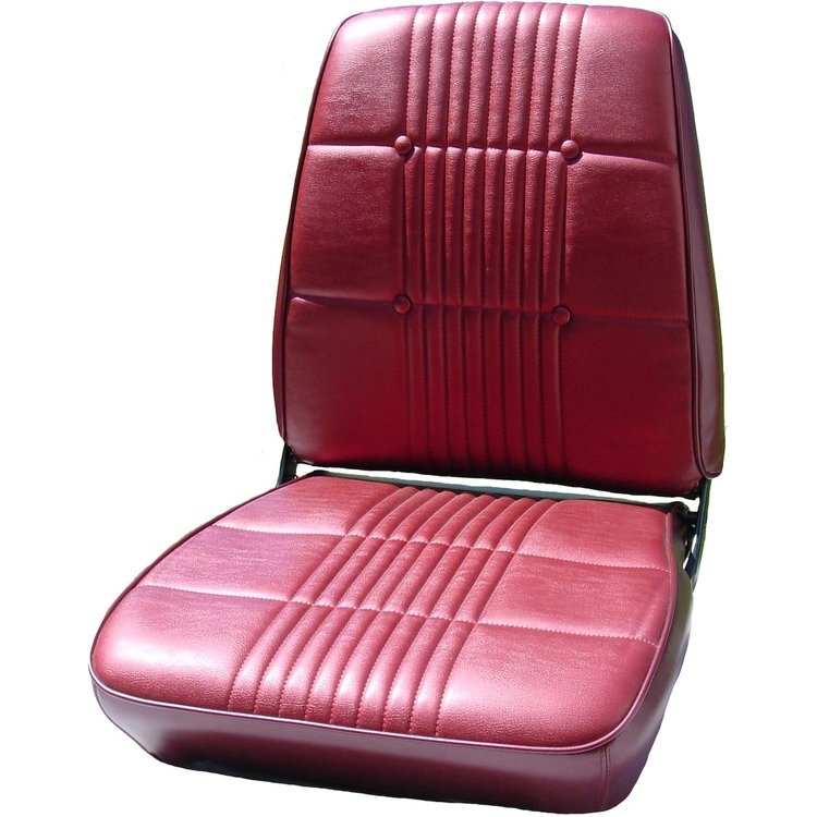 AA68CW00010526 68 CORONET FRONT BUCKETS - METALLIC MAROON