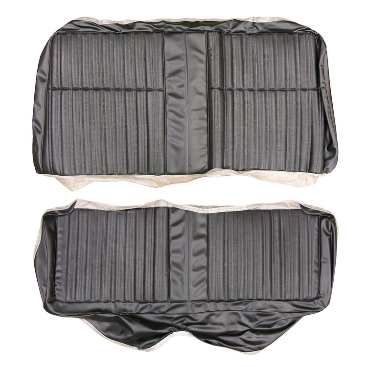 AA68CW00080100 68 CORONET HARDTOP REAR BENCH BLACK