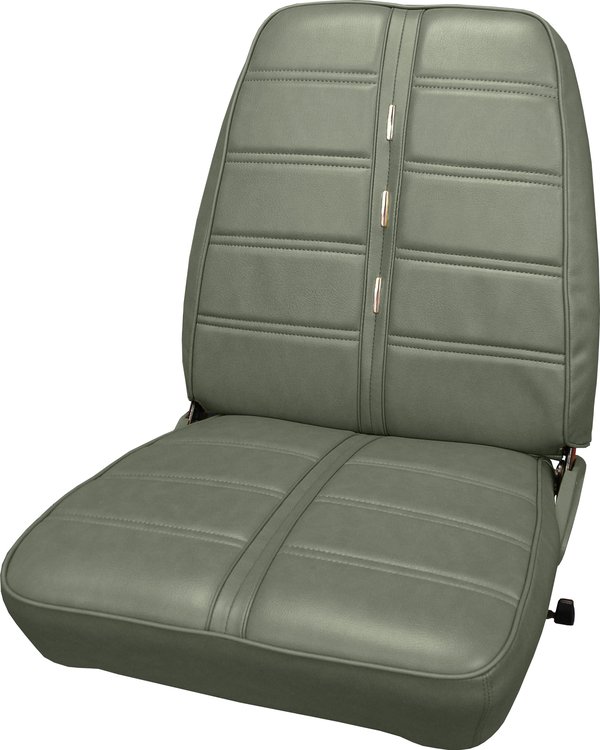 AA69CBD0010130 69 BARRACUDA DLX BUCKETS - PEWTER