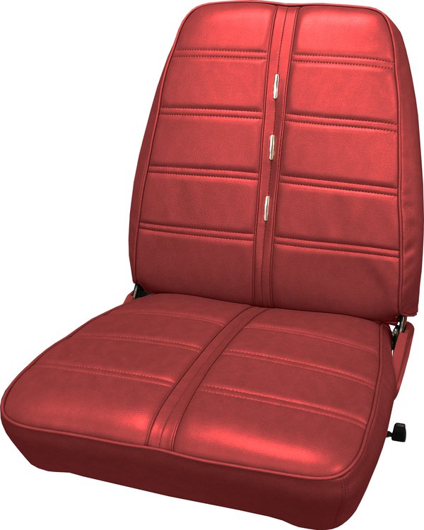 AA69CBD0010528 69 BARRACUDA DLX BUCKETS - RED