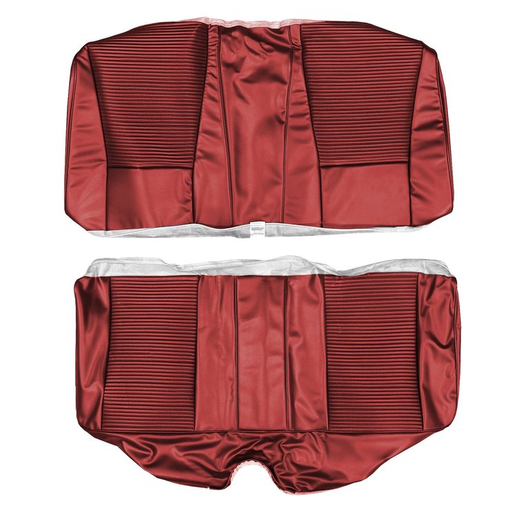 AA69CL00040507 69 DART GT/GTS HARDTOP REAR BENCH - RED
