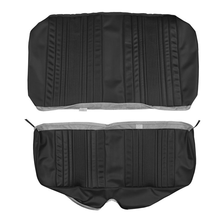 AA69CLU0080100 69 DART CUSTOM HARDTOP REAR BENCH - BLACK