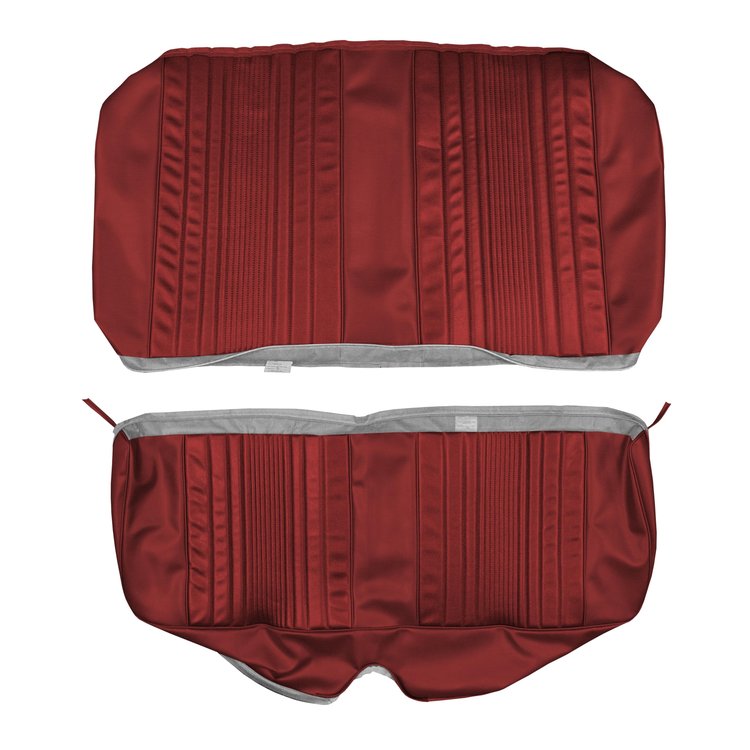 AA69CLU0080528 69 DART CUSTOM HARDTOP REAR BENCH- RED