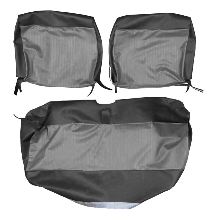 AA69CLV0020152 69 DART SWINGER/VALIANT 100 SPLIT BENCH - CHARCOAL/BLACK