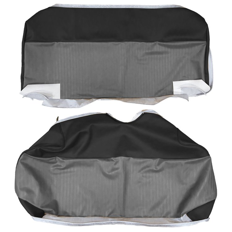 AA69CLV0081152 69 DART SWINGER/VALIANT 100 SEDAN REAR - CHARCOAL/BLACK