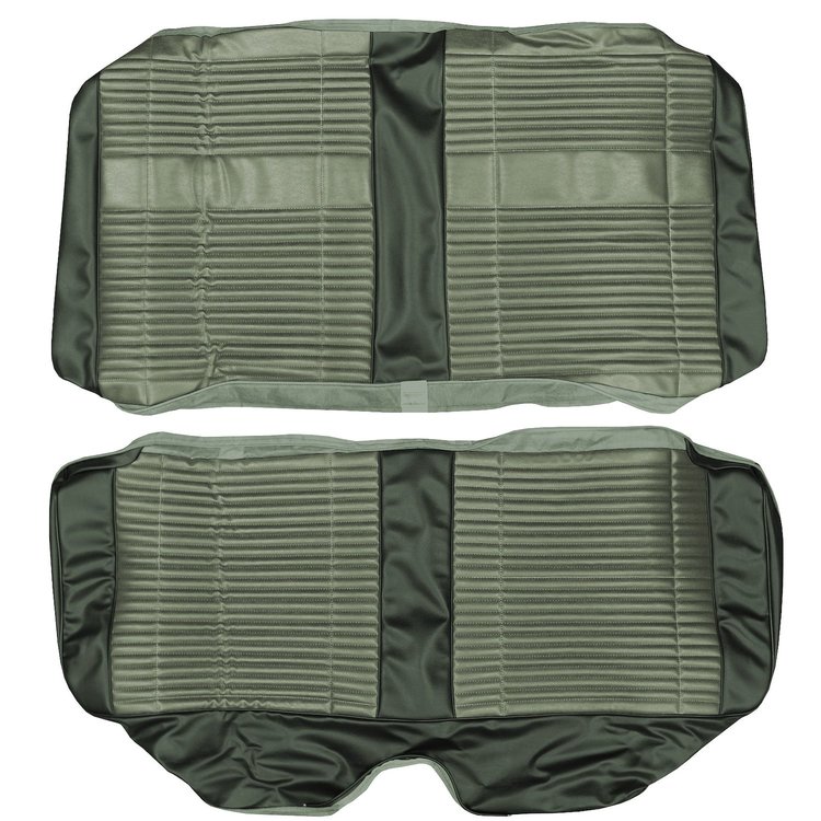 AA69CRP0080435 69 SATELLITE/ROADRUNNER DECOR HTP REAR - LT GREEN/DARK GREEN