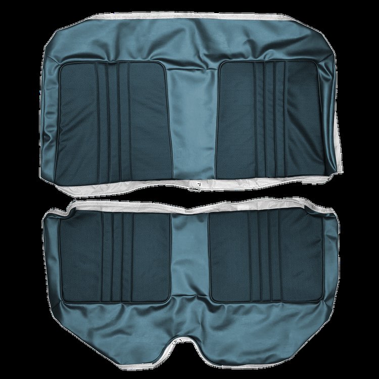 AA69CRW0080359 69 BELVEDERE/RUNNER/CORONET HARDTOP REAR- DK BLUE/LT BLUE