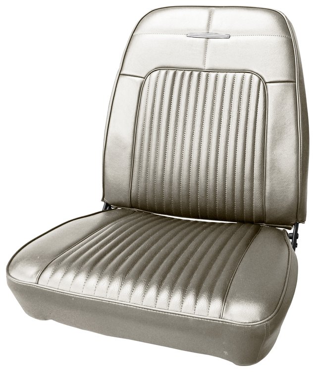AA69CW00010200 69 CORONET FRONT BUCKETS - WHITE