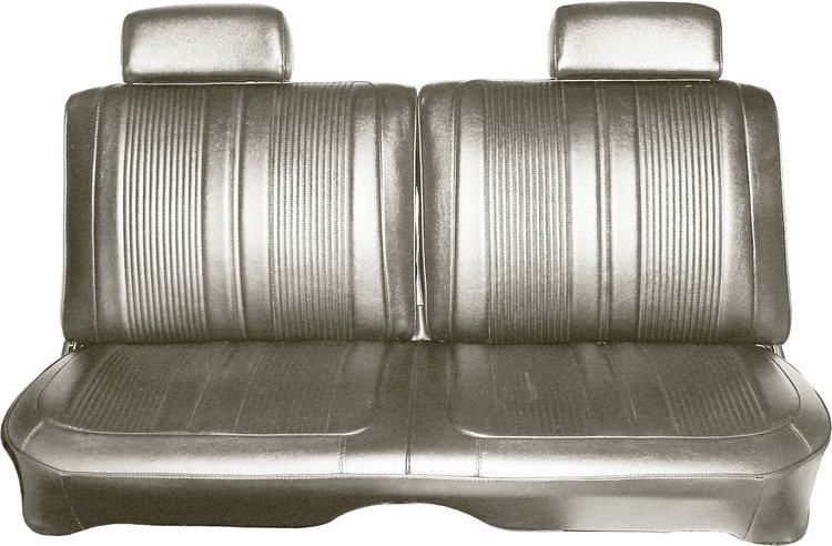 AA69CW00028200 69 CORONET HARDTOP SPLIT BENCH WHITE