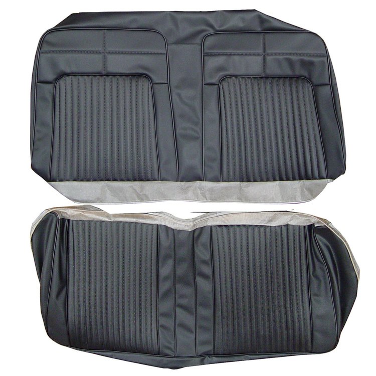 AA69CW00056100 69 CORONET CONV REAR BENCH - BLACK