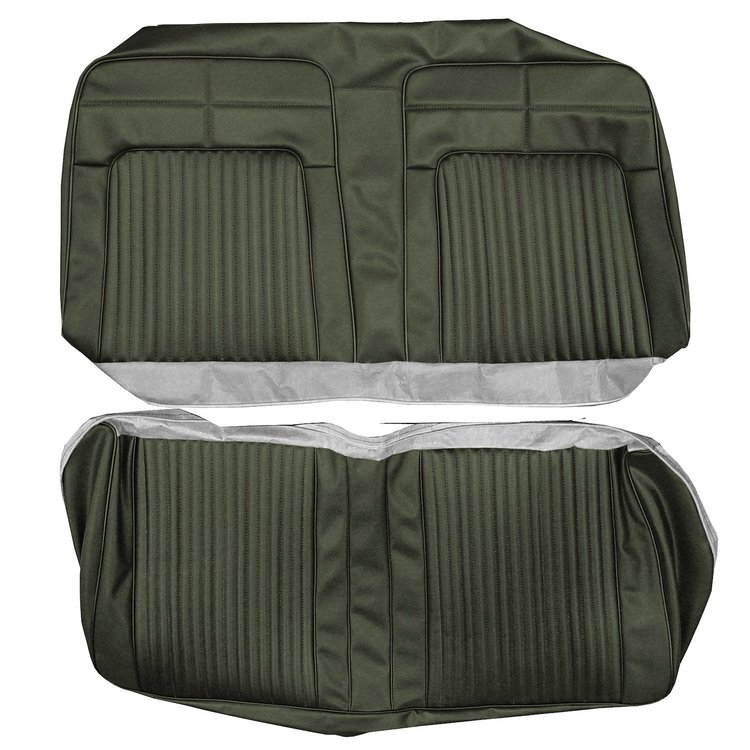 AA69CW00056434 69 CORONET CONV REAR BENCH - DARK METALLIC GREEN
