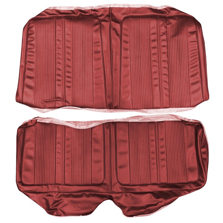 AA69CW00080528 69 CORONET HARDTOP REAR BENCH RED