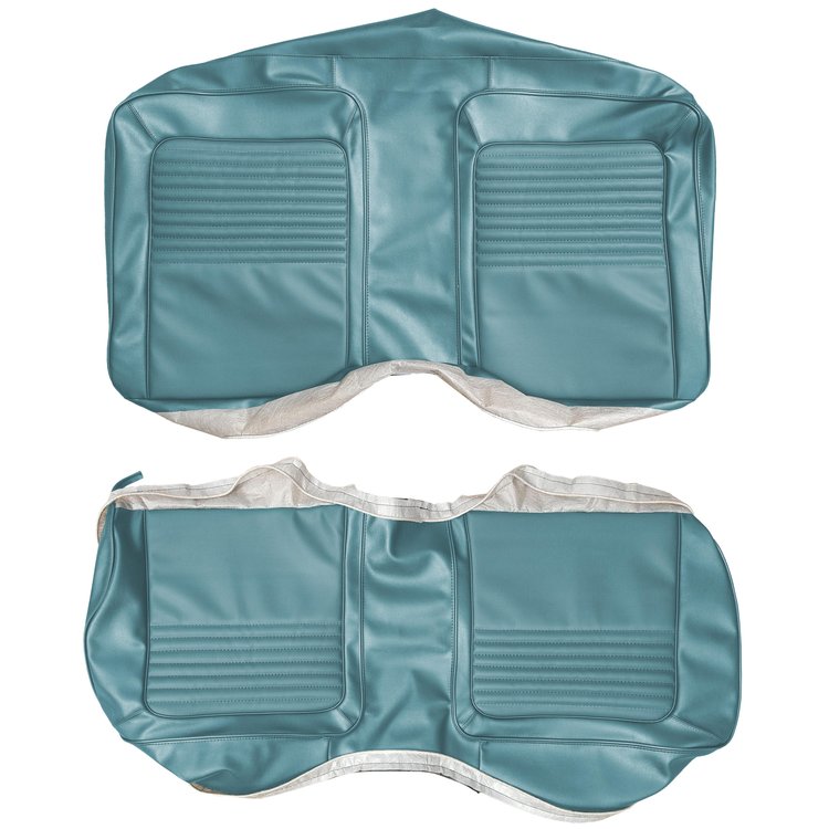 AA70CB00056338 70 BARRACUDA CONVERTIBLE REAR BENCH - BRITE BLUE