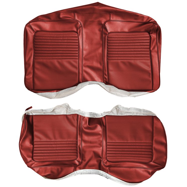 AA70CB00056550 70 BARRACUDA CONVERTIBLE REAR BENCH - RED