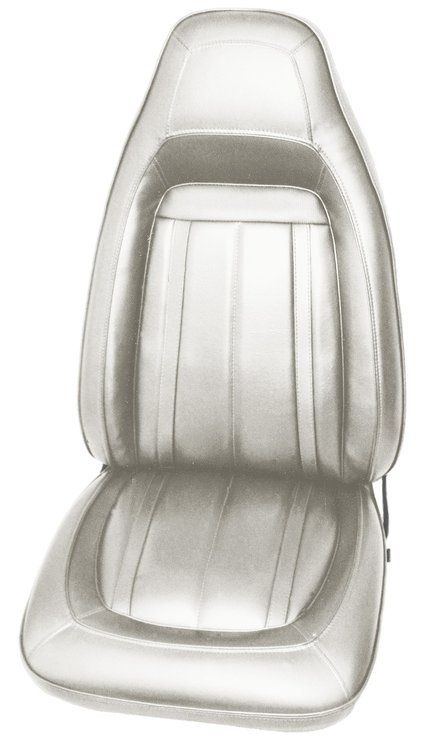 AA70CBD0010200 70 BARRACUDA GRAN COUPE BUCKET WHITE