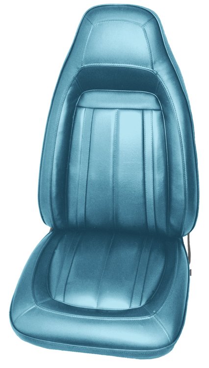 AA70CBD0010338 70 BARRACUDA GRAN COUPE BUCKET BRITE BLUE